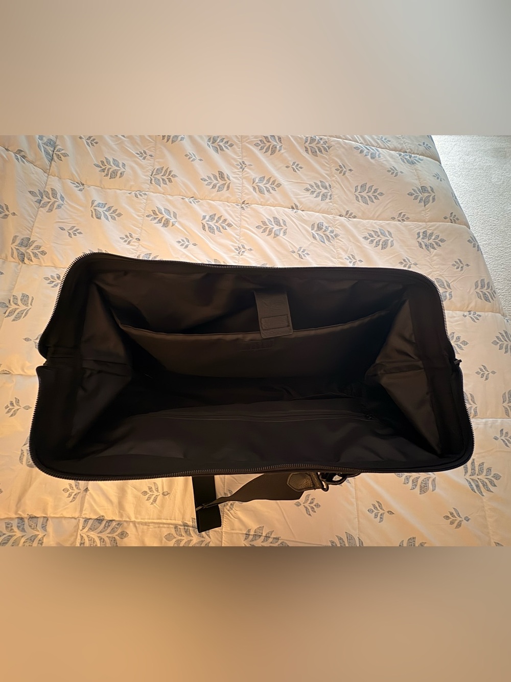 BEIS Black mini weekender Tote with Removable Shoulder Strap - Picture 2 of 4